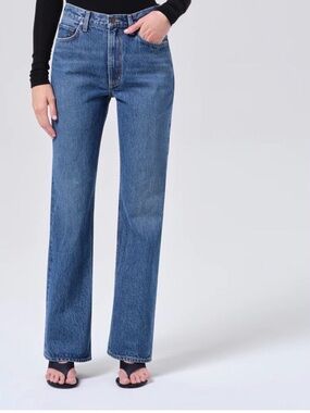 Agolde Leena Jeans in Placebo wash